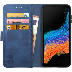 Rosso Element PU Θήκη Πορτοφόλι Samsung Galaxy Xcover 6 Pro - Blue (8719246366000)
