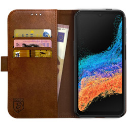 Rosso Element PU Θήκη Πορτοφόλι Samsung Galaxy Xcover 6 Pro - Brown (8719246366048)