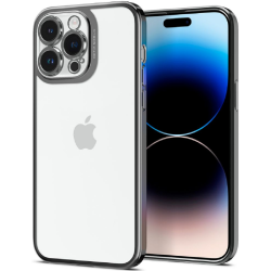 Spigen Θήκη Optik Crystal Apple iPhone 14 Pro - Chrome Grey (ACS04979)