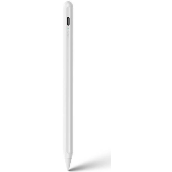 Uniq Pixo Magnetic Stylus for iPad - Μαγνητική Ψηφιακή Γραφίδα Αφής με Palm Rejection για iPad - White (UNIQ-PIXO-WHITE)
