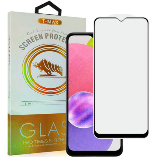 T-Max Premium 3D Tempered Glass Full Glue Fluid Despensing - Αντιχαρακτικό Γυαλί Οθόνης Samsung Galaxy A04s - Black (5206015017285)
