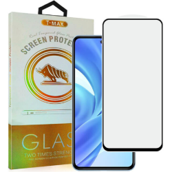 T-Max Premium 3D Tempered Glass Full Glue Fluid Despensing - Αντιχαρακτικό Γυαλί Οθόνης Xiaomi 12T / 12T Pro - Black (5206015017469)
