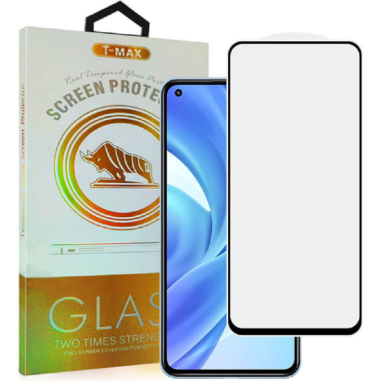 T-Max Premium 3D Tempered Glass Full Glue Fluid Despensing - Αντιχαρακτικό Γυαλί Οθόνης OnePlus Nord CE 5G - Black (5206015017179)