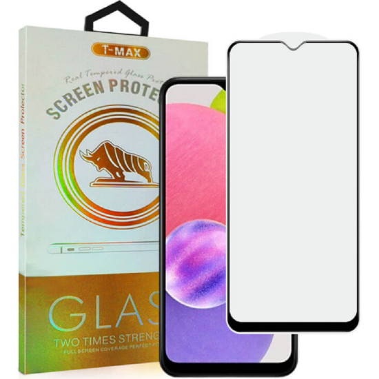 T-Max Premium 3D Tempered Glass Full Glue Fluid Despensing - Αντιχαρακτικό Γυαλί Οθόνης Realme C30 - Black (5206015017186)