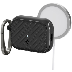 Spigen Mag Armor MagFit - Θήκη MagSafe για Apple AirPods Pro 2nd Gen - Matte Black (ACS05484)