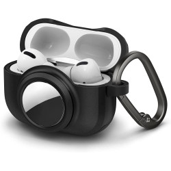 Spigen Tag Armor Duo - Θήκη για Apple AirPods Pro 1st Gen και Apple AirTag 2 / 1 - Black (ACS03167)