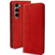 Bodycell Θήκη - Πορτοφόλι Samsung Galaxy S23 - Red (5206015019760)