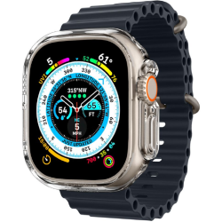Spigen Θήκη Thin Fit - Apple Watch Ultra 3 / Ultra 2 / Ultra 1 49mm - Crystal Clear (ACS05917)
