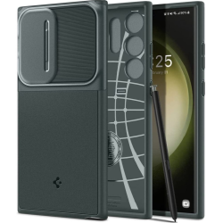 Spigen Optik Armor Θήκη με Κάλυμμα για την Κάμερα - Samsung Galaxy S23 Ultra - Abyss Green (ACS06081)