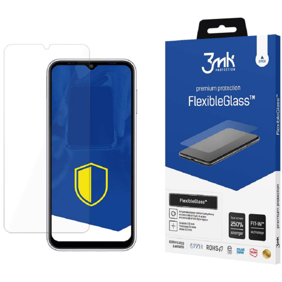 3MK Premium Flexible Glass - Αντιχαρακτικό Υβριδικό Προστατευτικό Γυαλί Οθόνης - Samsung Galaxy A14 - 0.3mm (5903108513302)