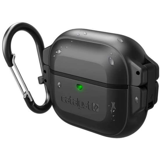 Catalyst Total Protection - Σκληρή Αδιάβροχη Ανθεκτική Θήκη - Apple AirPods 3rd Gen - IP68 - Stealth Black (CAT100APD3BLK)