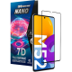 Crong 7D Nano Flexible Glass - Fullface Αντιχαρακτικό Υβριδικό Γυαλί Οθόνης Samsung Galaxy M52 5G - Black - 0.3mm (CRG-7DNANO-SGM52)