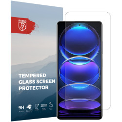 Rosso Tempered Glass - Αντιχαρακτικό Προστατευτικό Γυαλί Οθόνης Xiaomi Redmi Note 12 Pro Plus - Clear (8719246381539)