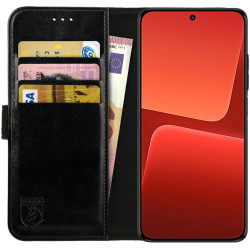 Rosso Element PU Θήκη Πορτοφόλι Xiaomi 13 - Black (8719246381652)