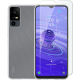 Vivid Σετ Διάφανη Θήκη Σιλικόνης & Tempered Glass - TCL 40R - Transparent (VIGELLY281GLASSTN)