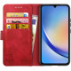 Rosso Element PU Θήκη Πορτοφόλι Samsung Galaxy A34 - Red (8719246377112)