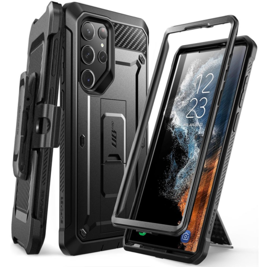 Supcase Ανθεκτική Θήκη Unicorn Beetle Pro - Samsung Galaxy S23 Ultra - Black (843439121539)