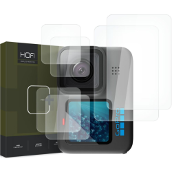 Hofi Premium Pro+ Tempered Glass - Αντιχαρακτικό Προστατευτικό Γυαλί για Φακό Κάμερας GoPro HERO 11 / 10 / 9 - Clear - 2 Τεμάχια (9490713932469)