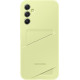 Official Samsung Card Slot Cover - Θήκη Σιλικόνης με Υποδοχή για Κάρτα - Samsung Galaxy A34 - Lime (EF-OA346TGEGWW)