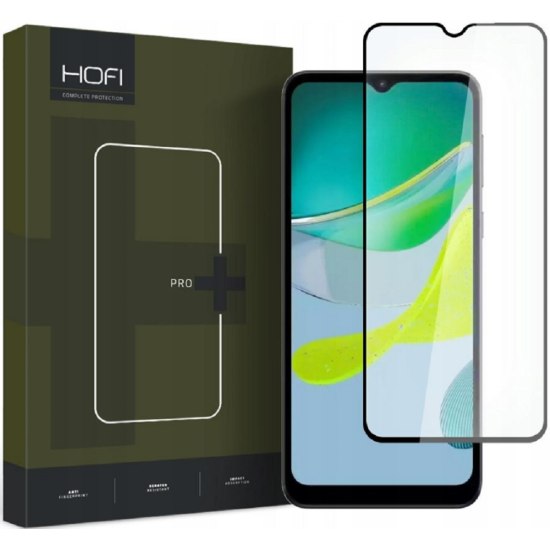 Hofi Premium Pro+ Tempered Glass - Fullface Αντιχαρακτικό Γυαλί Οθόνης - Motorola Moto E13 - Black (9490713932599)