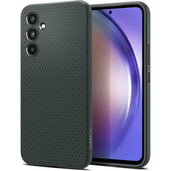 Spigen Θήκη Σιλικόνης Liquid Air - Samsung Galaxy A54 - Abyss Green (ACS06101)