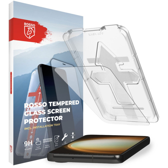 Rosso Tempered Glass - Αντιχαρακτικό Προστατευτικό Γυαλί Οθόνης Samsung Galaxy S23 (8719246382185)