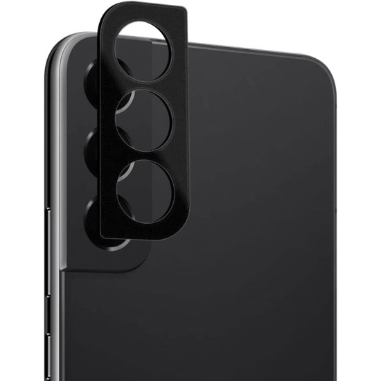 Rosso Camera Lens Protector - Προστατευτικό Κάλυμμα Κάμερας - Samsung Galaxy S22 5G / S22 Plus 5G - Black (8719246381874)
