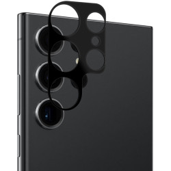 Rosso Camera Lens Protector - Προστατευτικό Κάλυμμα Κάμερας - Samsung Galaxy S23 Ultra - Black (8719246381829)