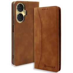 Bodycell Θήκη - Πορτοφόλι Realme C55 - Brown (5206015022210)