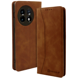 Bodycell Θήκη - Πορτοφόλι OnePlus 11 - Brown (5206015022166)