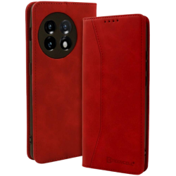 Bodycell Θήκη - Πορτοφόλι OnePlus 11 - Red (5206015022180)