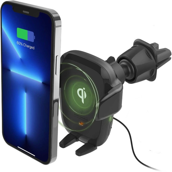 iOttie 2 in 1 Auto Sense Wireless - Βάση Ασύρματης Φόρτισης για Κινητά έως 6.5" για CD & Αεραγωγούς Αυτοκινήτου - 7.5W - Black (HLCRIO164)