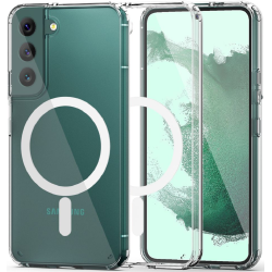 Tech-Protect FlexAir Hybrid - Σκληρή Διάφανη Θήκη MagSafe Samsung Galaxy S22 5G - Clear (9490713931561)
