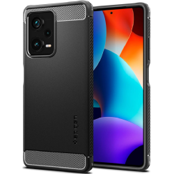 Spigen Θήκη Rugged Armor Xiaomi Redmi Note 12 Pro Plus - Matte Black (ACS05789)