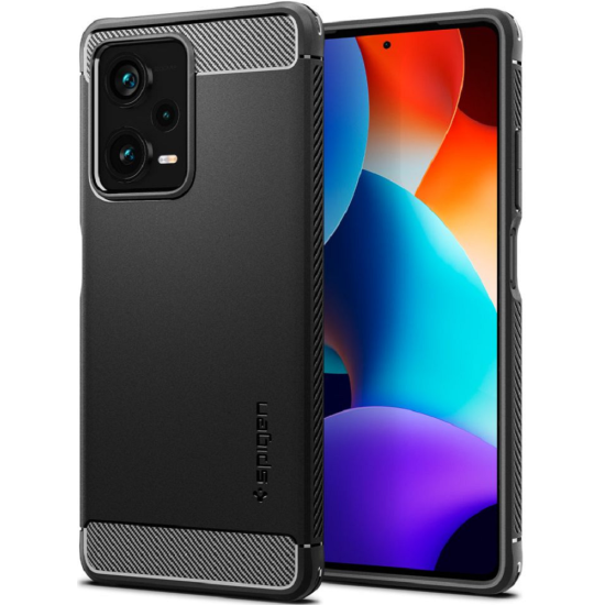 Spigen Θήκη Rugged Armor Xiaomi Redmi Note 12 Pro Plus - Matte Black (ACS05789)