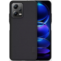 Nillkin Θήκη Super Frosted Shield Xiaomi Redmi Note 12 5G / Poco X5 - Black (6902048260368)