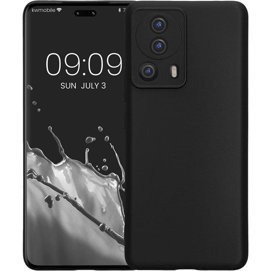 KWmobile Θήκη Σιλικόνης Xiaomi 13 Lite με Πλαίσιο Κάμερας - Black Matte (60982.47)