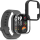 KW Full Body Cover - Θήκη με Tempered Glass - Xiaomi Redmi Mi Watch Lite 3 / Redmi Watch 3 - 2 Τεμάχια - Transparent / Black (60919.01)