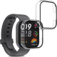 KW Full Body Cover - Θήκη με Tempered Glass - Xiaomi Redmi Mi Watch Lite 3 / Redmi Watch 3 - 2 Τεμάχια - Transparent (60919.02)