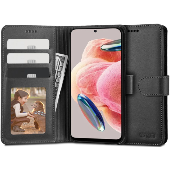 Tech-Protect Wallet - Θήκη Πορτοφόλι Xiaomi Redmi Note 12 4G - Black (9490713934258)