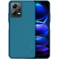 Nillkin Θήκη Super Frosted Shield Xiaomi Redmi Note 12 5G / Poco X5 - Blue (6902048260399)