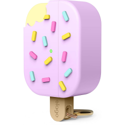 Elago AirPods Ice Cream Case - Θήκη Σιλικόνης για Apple AirPods Pro 2nd Gen - Lavender / Blueberry (EAPP2-ICE-LV)