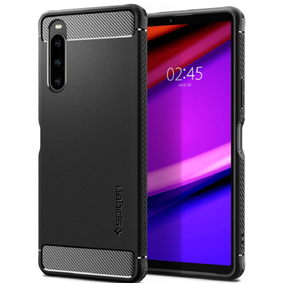 Spigen Θήκη Rugged Armor Sony Xperia 10 V - Matte Black (ACS06202)
