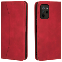 Bodycell Θήκη - Πορτοφόλι Xiaomi Poco M3 Pro 5G - Red (5206015065750)