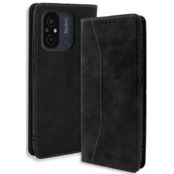Bodycell Θήκη - Πορτοφόλι Xiaomi Redmi 12C - Black (5206015018527)