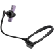Baseus ComfortJoy Neck Phone Holder - Universal Ρυθμιζόμενη Βάση Λαιμού για Κινητά / Smartphones 5.4'' - 6.7'' - Black (LUGB000001)