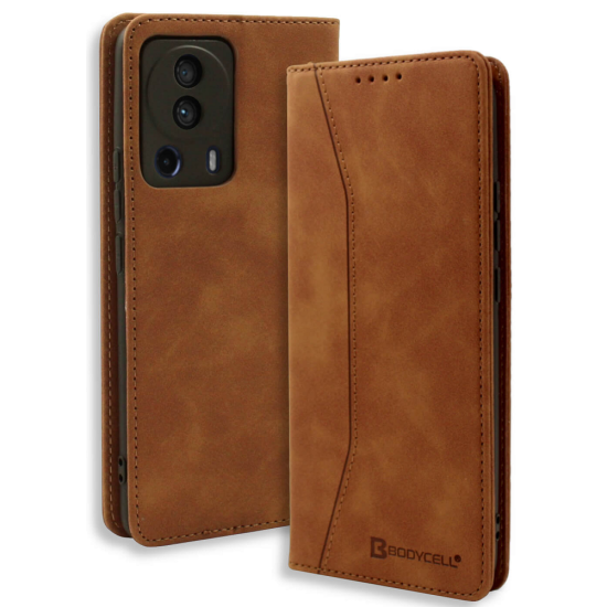 Bodycell Θήκη - Πορτοφόλι Xiaomi 13 Lite - Brown (5206015017704)