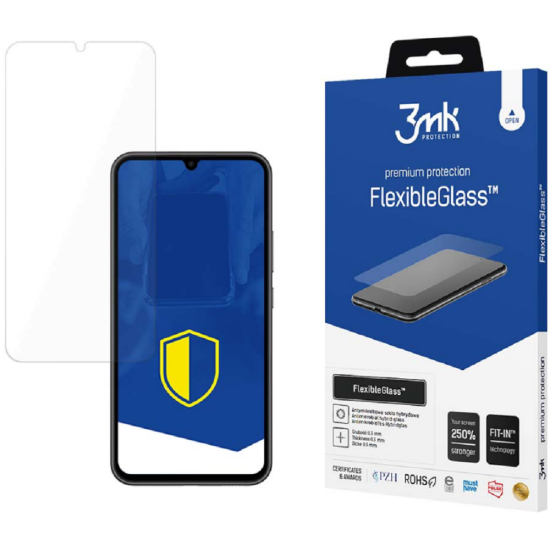 3MK Premium Flexible Glass - Αντιχαρακτικό Υβριδικό Προστατευτικό Γυαλί Οθόνης - Samsung Galaxy A34 - 0.3mm (5903108518925)