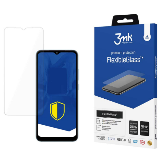 3MK Premium Flexible Glass - Αντιχαρακτικό Υβριδικό Προστατευτικό Γυαλί Οθόνης - Xiaomi Redmi A2 / A2 Plus - 0.3mm (5903108520348)