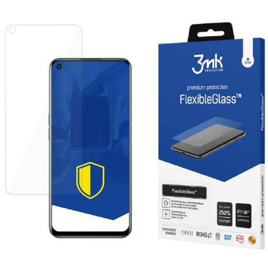 3MK Premium Flexible Glass - Αντιχαρακτικό Υβριδικό Προστατευτικό Γυαλί Οθόνης - Realme 9i - 0.3mm (5903108516211)